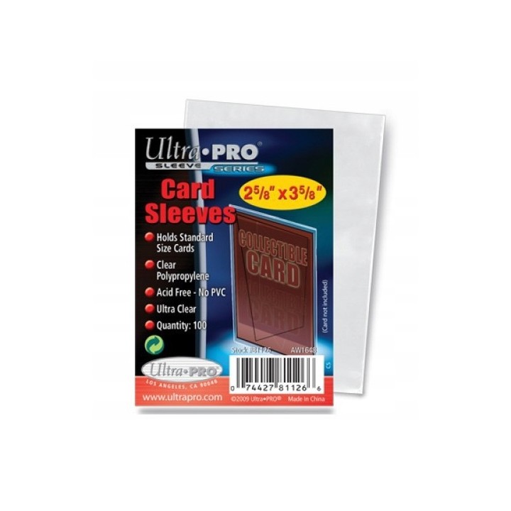 Koszulki miękkie na karty Ultra PRO 100 szt.
