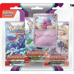 Pokemon TCG: Paldea Evolved 3-pack - Tinkatink