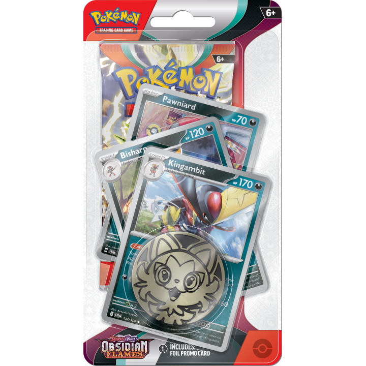 Pokemon TCG: Obsidian Flames Premium Checklane - Kingambit
