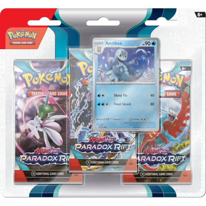 Pokemon TCG: Paradox Rift 3-pack - Arctibax