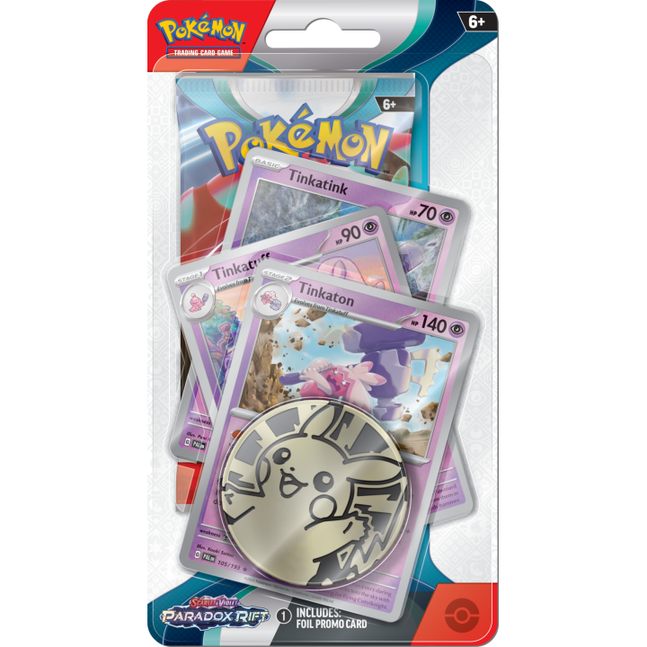 Pokemon TCG: Paradox Rift Premium Checklane - Tinkaton
