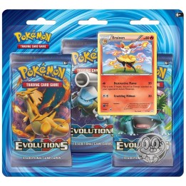 Pokemon TCG: XY Evolutions 3-pack - Braixen