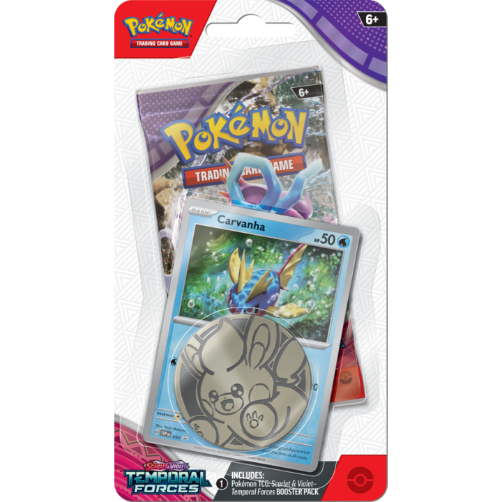 Pokemon TCG: Temporal Forces - Checklane - Carvanha