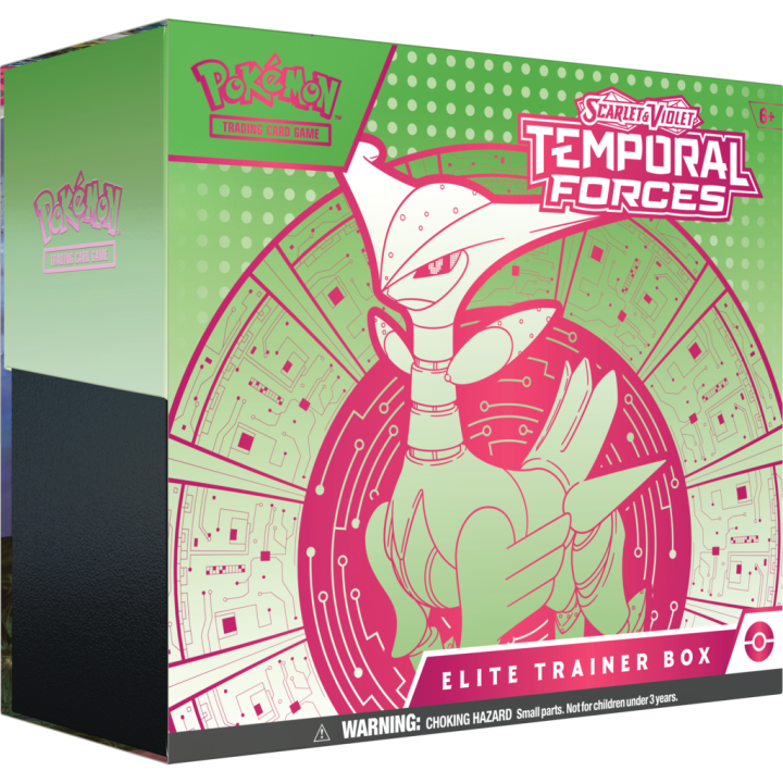 Pokemon TCG: Temporal Forces - Elite Trainer Box - Iron Leaves