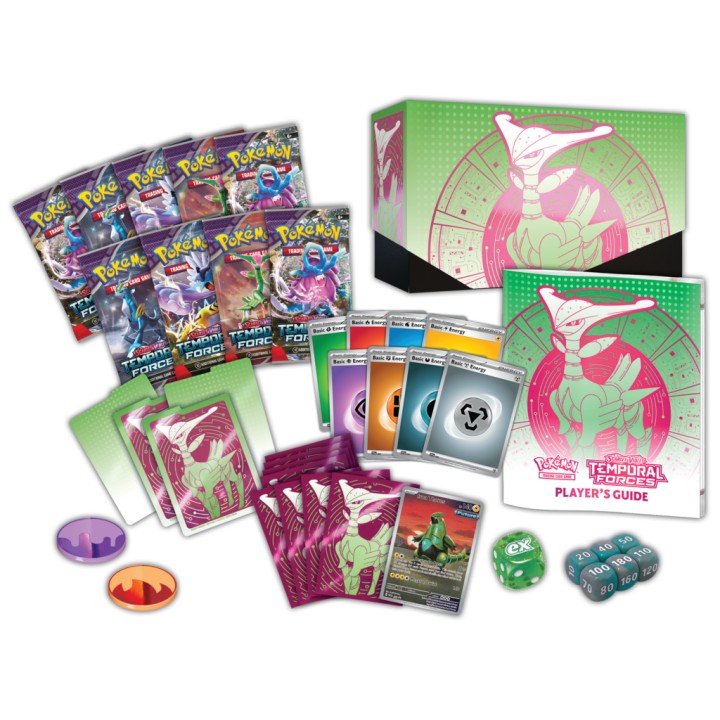 Pokemon TCG: Temporal Forces - Elite Trainer Box - Iron Leaves