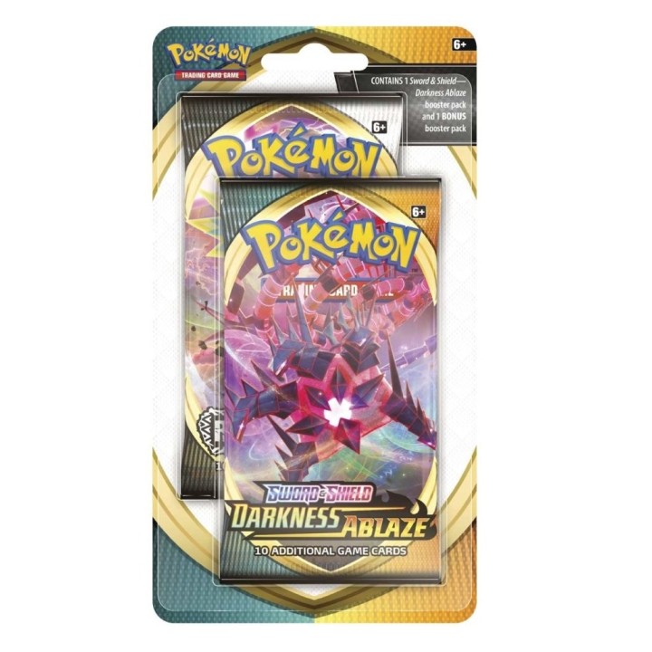 Pokemon TCG: Darkness Ablaze Booster + Rebel Clash Booster