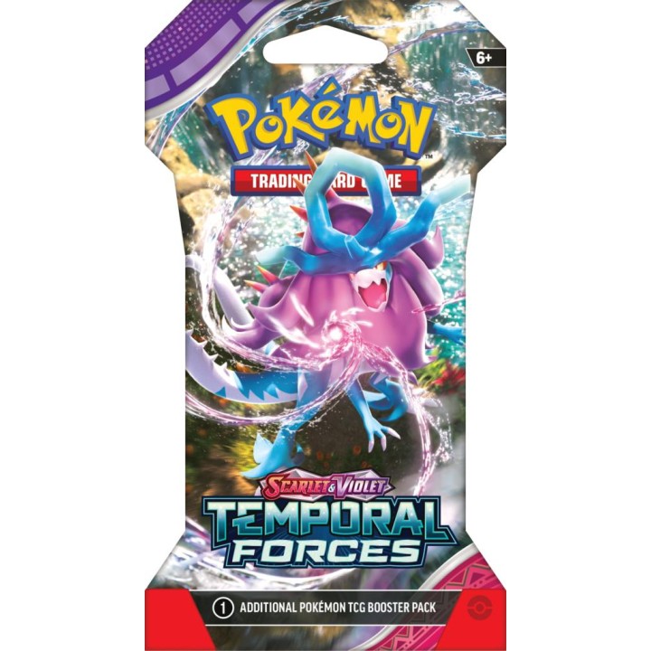 Pokemon TCG: Temporal Forces Sleeved Booster