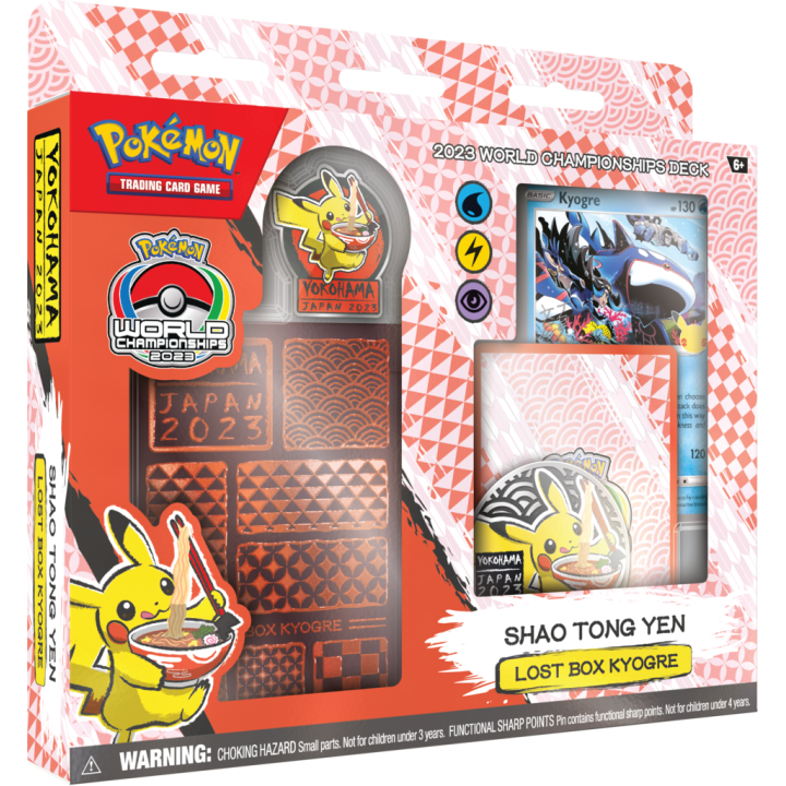 Pokemon TCG: World Championships Decks 2023 - Kyogre