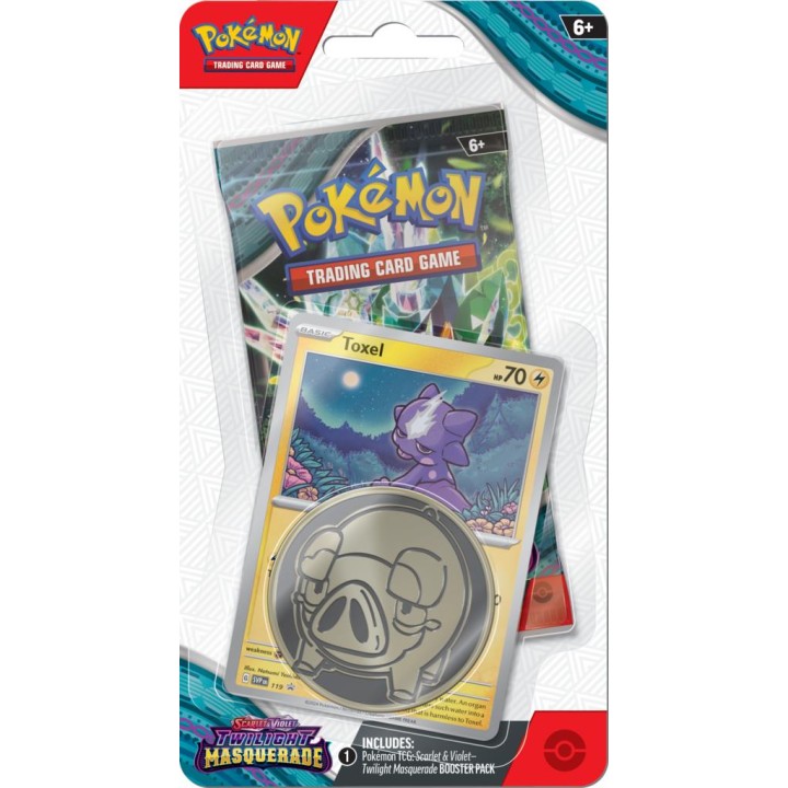 Pokemon TCG: Twilight Masquerade - Checklane Toxel