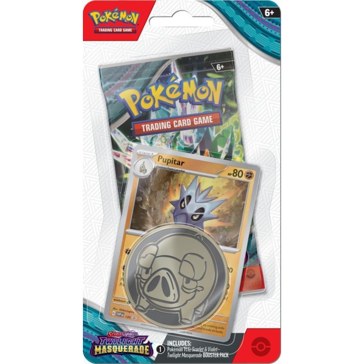 Pokemon TCG: Twilight Masquerade - Checklane Pupitar