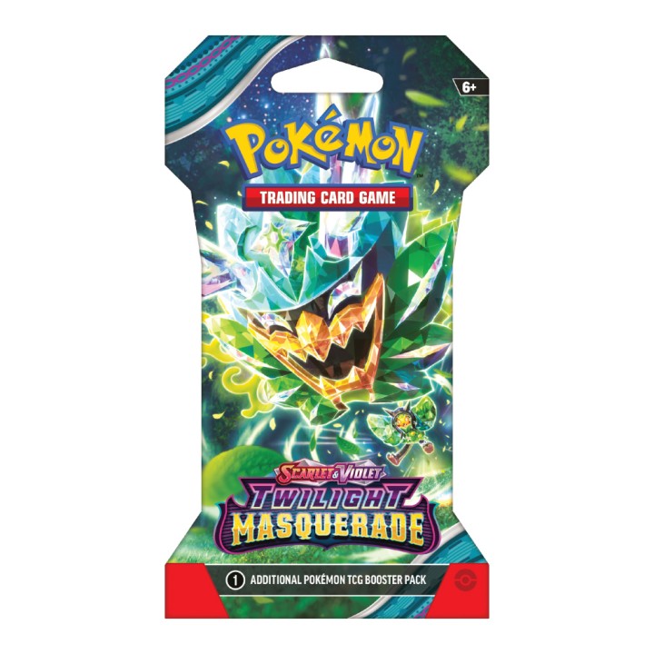 Pokemon TCG: Twilight Masquerade Sleeved Booster