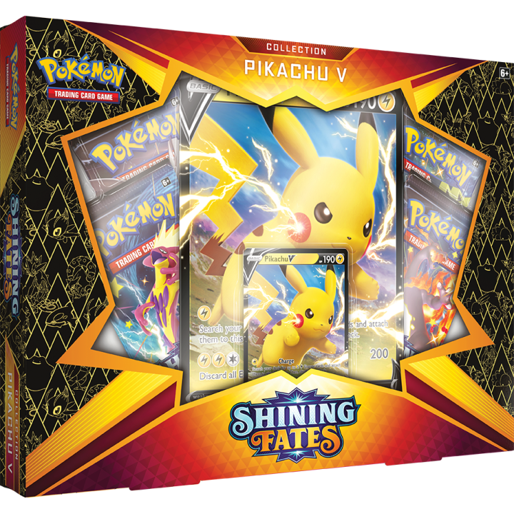Pokemon TCG: Shining Fates Pikachu V Box