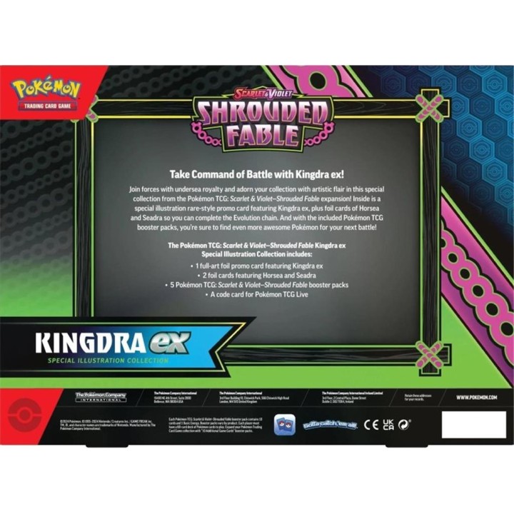 Pokemon TCG: Shrouded Fable - Kingdra ex - Special Illustration Collection