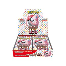 Pokémon 151 Booster Box - JAPAN - produkt kolekcjonerski