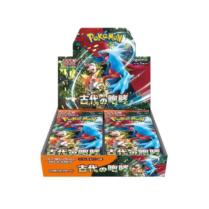 Pokémon Ancient Roar Booster Box - JAPAN - produkt kolekcjonerski