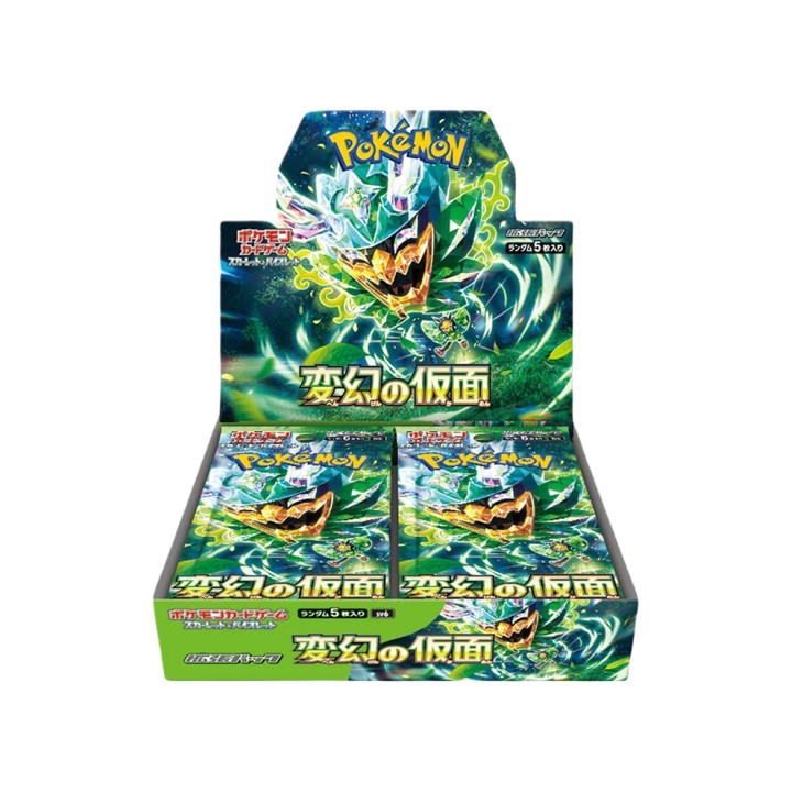 Pokémon Mask of Change Booster Box - JAPAN - produkt kolekcjonerski