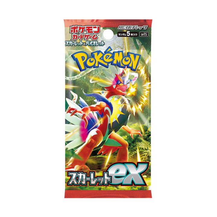 Pokémon Scarlet ex Booster Box - JAPAN - produkt kolekcjonerski