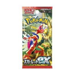 Pokémon Scarlet ex Booster - JAPAN - produkt kolekcjonerski