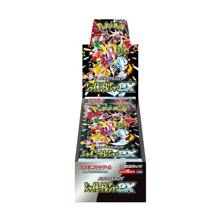 Pokémon Shiny Treasure ex Booster Box - JAPAN - produkt kolekcjonerski