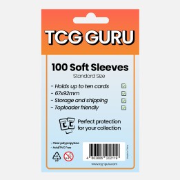 TCG Guru Soft Sleeves - koszulki miękkie 100 szt.