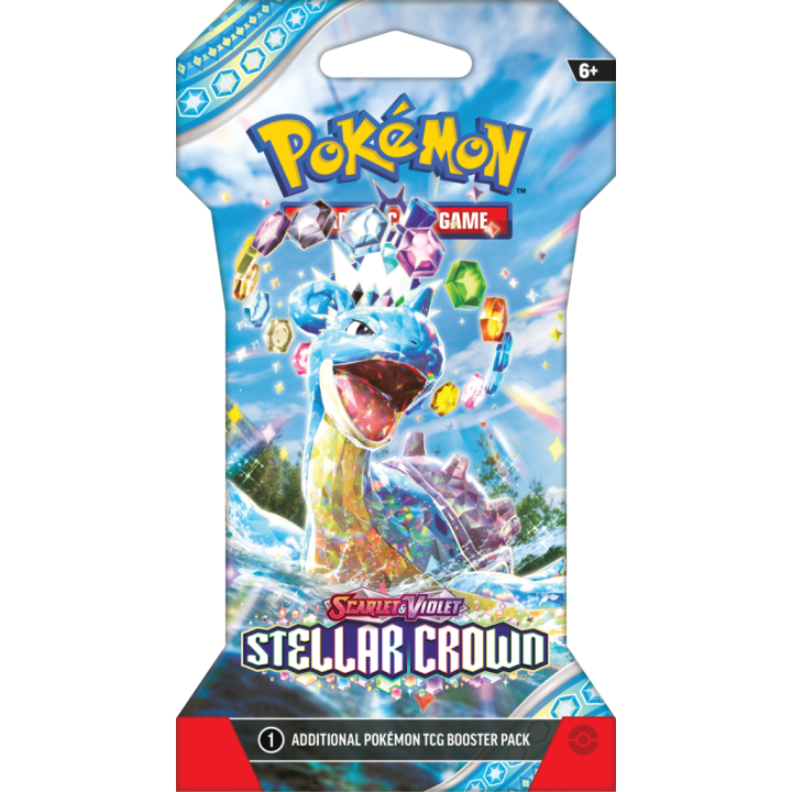 Pokemon TCG: Stellar Crown Sleeved Booster