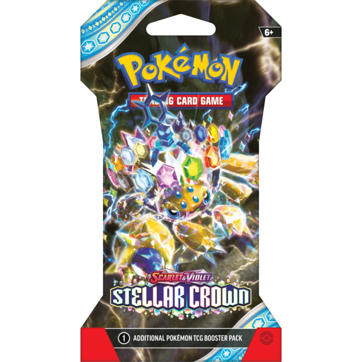Pokemon TCG: Stellar Crown Sleeved Booster