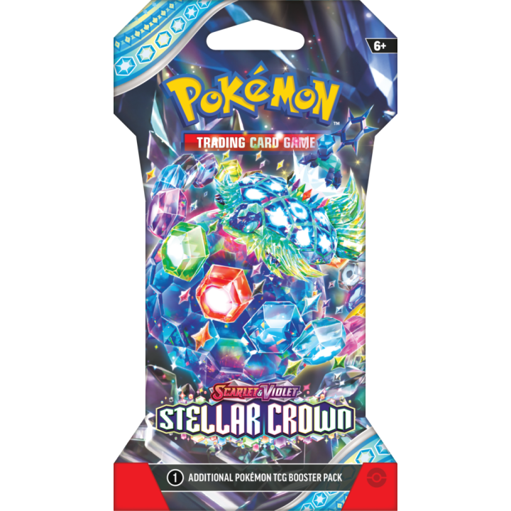 Pokemon TCG: Stellar Crown Sleeved Booster