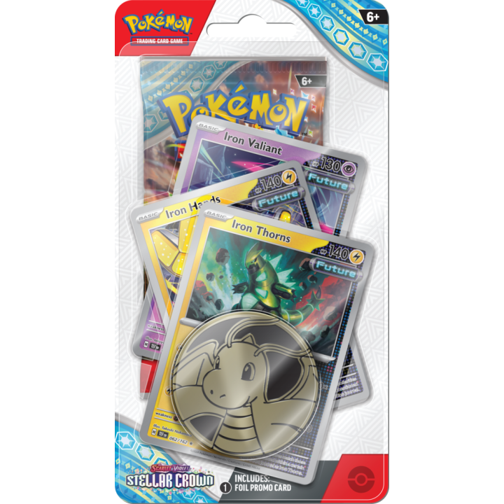 Pokemon TCG: Stellar Crown Premium Checklane - Iron Thorns