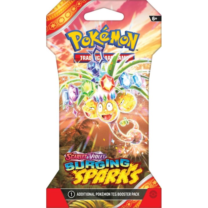 Pokemon TCG: Surging Sparks Sleeved Booster