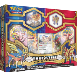Pokemon TCG: True Steel - Premium Figure & Pin Collection Zamazenta