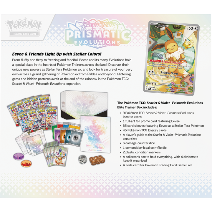 Pokemon TCG: Prismatic Evolutions Elite Trainer Box (ETB)