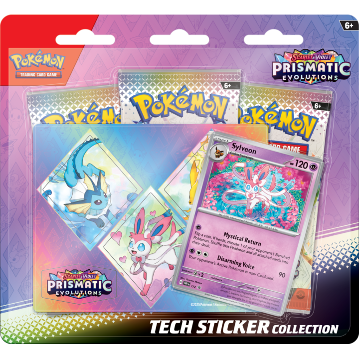 Pokemon TCG: Prismatic Evolutions Tech Sticker - Sylveon