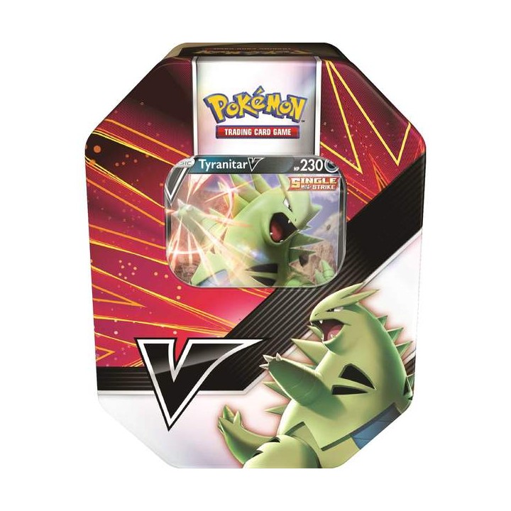 Pokemon TCG - V Strikers Tyranitar V Summer 2021 TIN