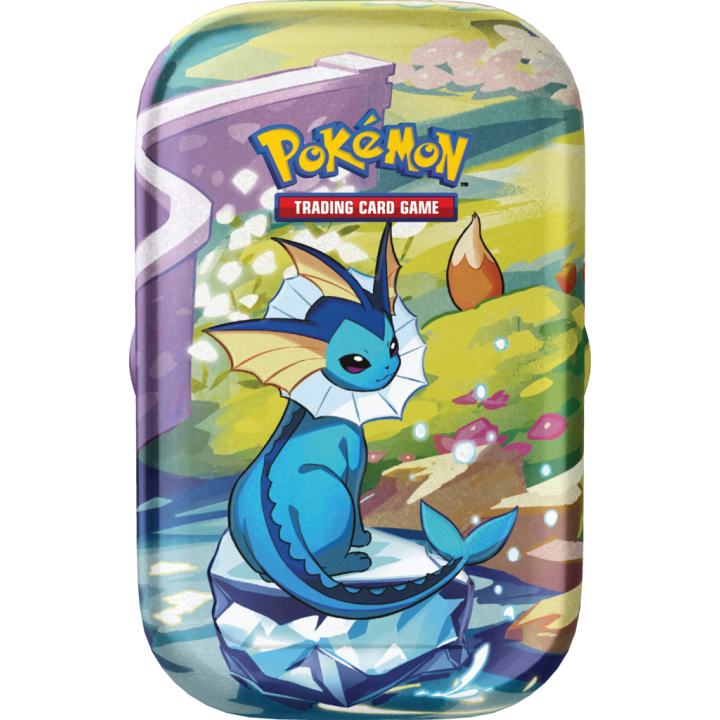 Pokemon TCG: Prismatic Evolutions Mini Tin - Vaporeon