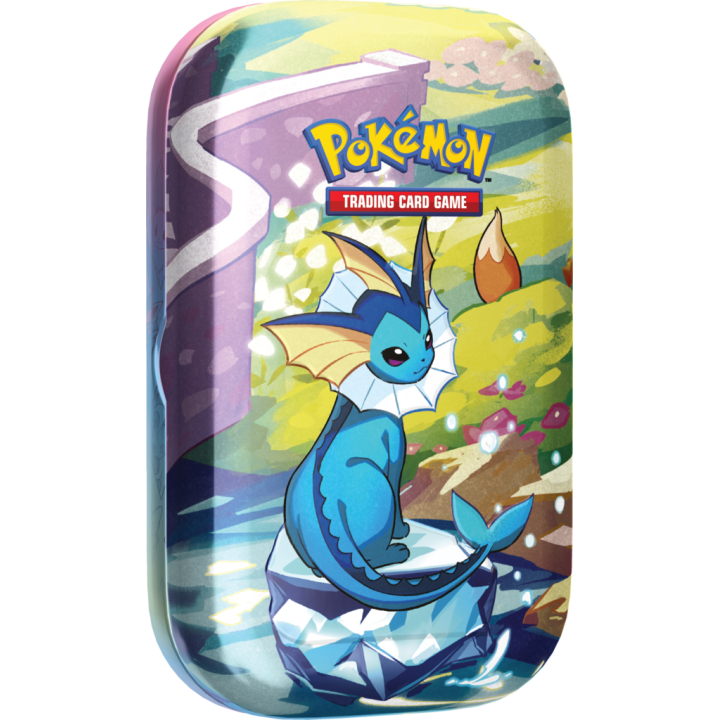 Pokemon TCG: Prismatic Evolutions Mini Tin - Vaporeon