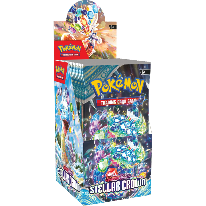 Pokemon TCG: Stellar Crown Booster Box (18 boosterowy)