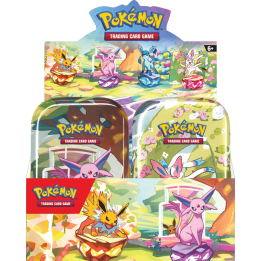 Pokemon TCG: Prismatic Evolutions Mini Tin - DISPLAY