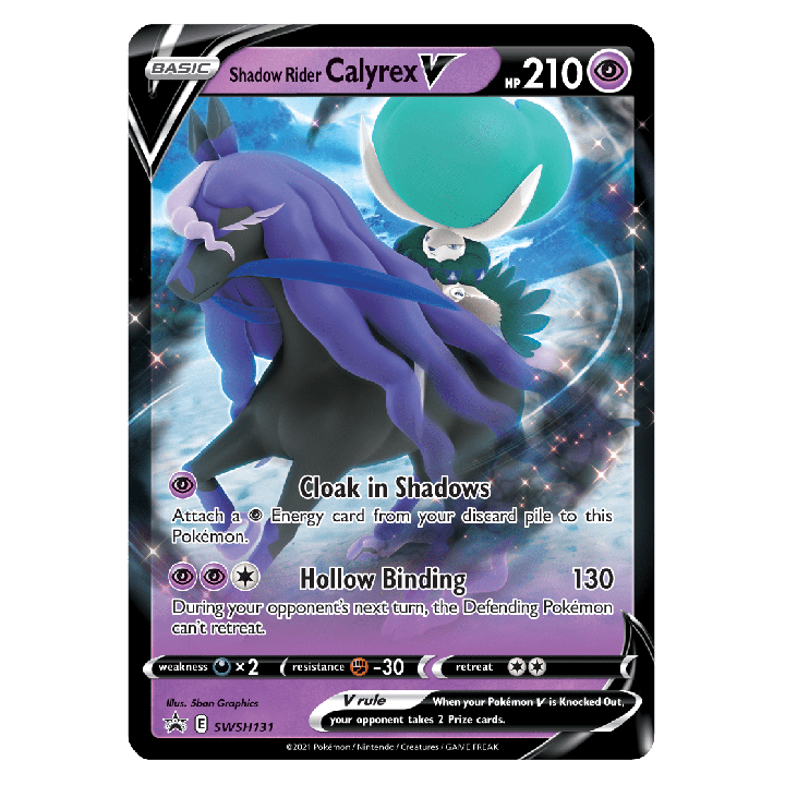 Pokemon TCG: V Box Shadow Rider Calyrex V Box
