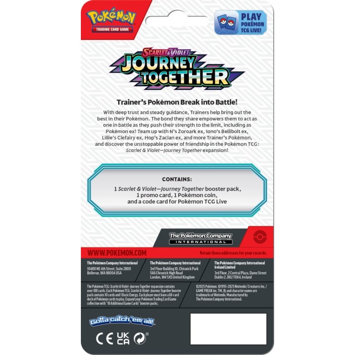 Pokémon TCG: Journey Together Checklane - Scraggy