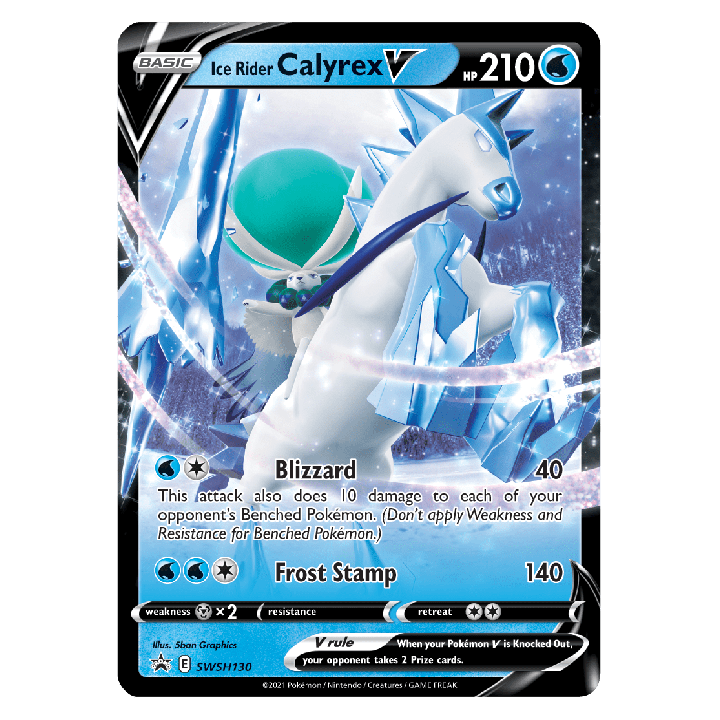 Pokemon TCG: V Box Ice Rider Calyrex V Box