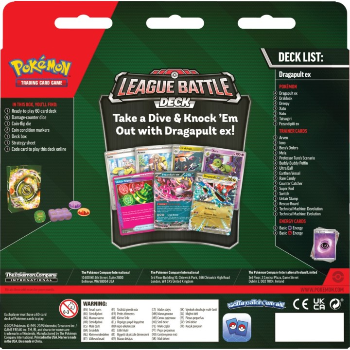 Pokemon TCG: League Battle Deck - Dragapult ex