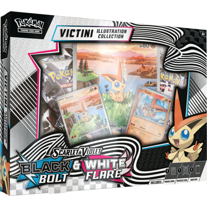 Pokémon TCG: White Flare & Black Bolt - Unova Victini Illustration Collection
