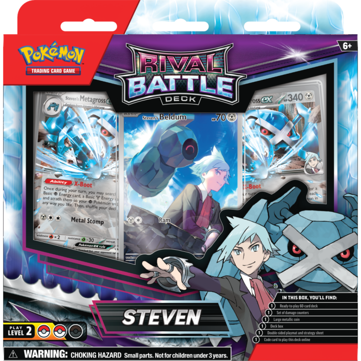 Pokémon TCG: Rival Battle Deck – Steven