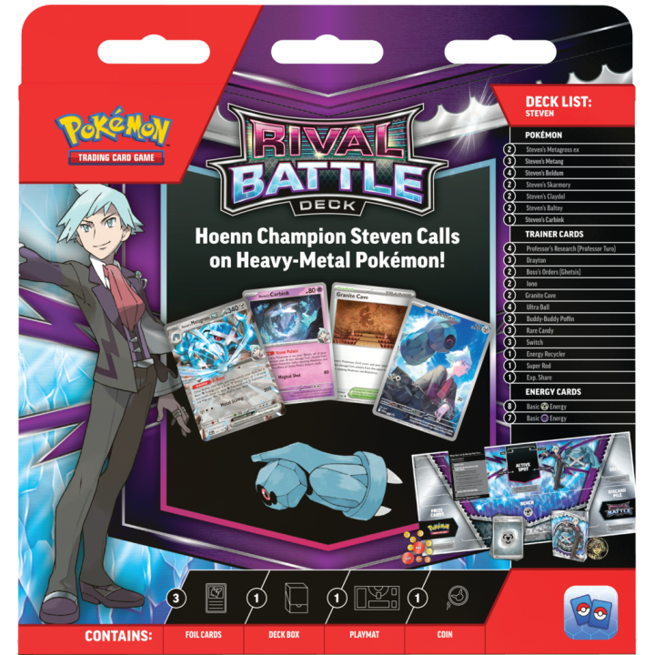 Pokémon TCG: Rival Battle Deck – Steven