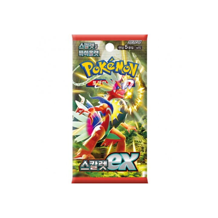 Pokémon Scarlet ex Booster Box - KOREA - produkt kolekcjonerski