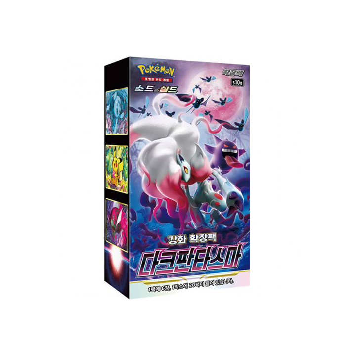 Pokémon Dark Phantasma Booster Box - KOREA - produkt kolekcjonerski