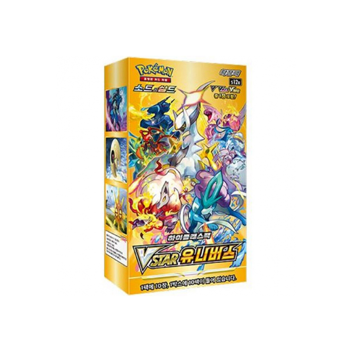Pokémon VSTAR Universe Booster Box - KOREA - produkt kolekcjonerski