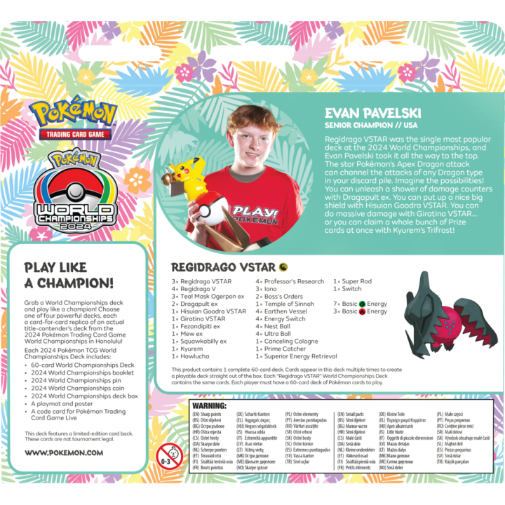 Pokémon TCG: World Championships Deck 2024 - Regidrago VSTAR