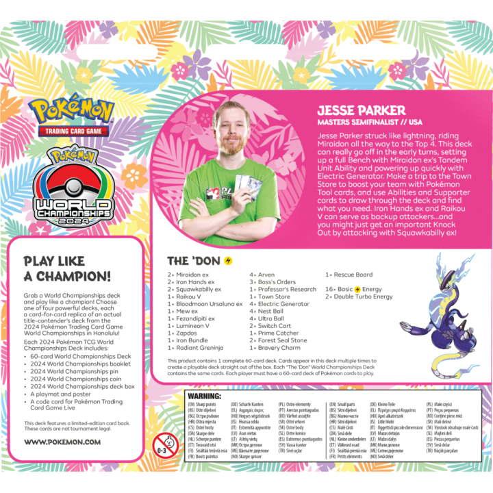 Pokémon TCG: World Championships Deck 2024 - The 'Don