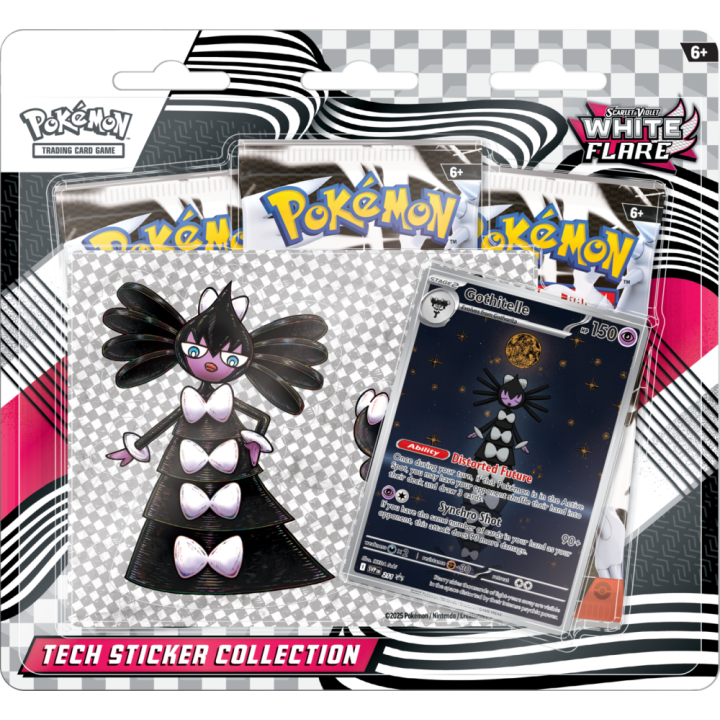 Pokémon TCG: White Flare - Tech Sticker - Gothitelle